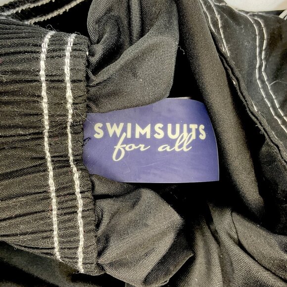 Sz 12 Black Swim Shorts from Swimsuits for All - Picture 6 of 9